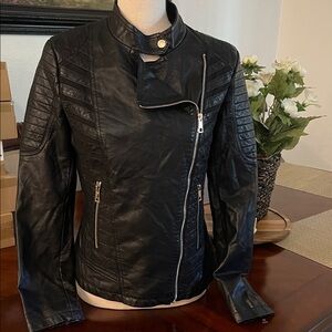 Bellivera Black Leather Jacket